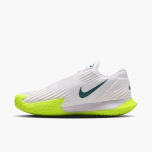 کفش تنیس مردانه نایک Nike Court Zoom Vapor Cage 4 RAFA HC Tennis Shoes- سفید/ زرد