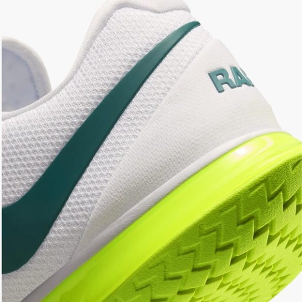 کفش تنیس مردانه نایک Nike Court Zoom Vapor Cage 4 RAFA HC Tennis Shoes- سفید/ زرد