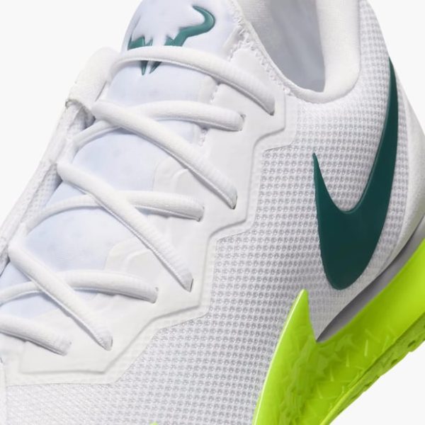 کفش تنیس مردانه نایک Nike Court Zoom Vapor Cage 4 RAFA HC Tennis Shoes- سفید/ زرد