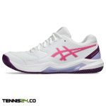 کفش تنیس زنانه اسیکس -Asics Gel-Dedicate 8 Clay- سفید