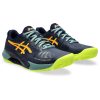 کفش تنیس مردانه اسیکس Asics Gel-Challenger Clay 14- مشکی/سبز - Image 6