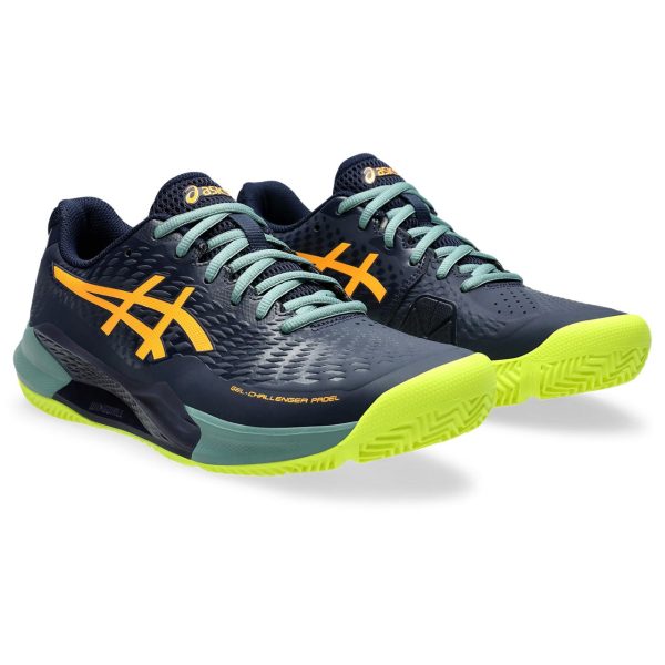 کفش تنیس مردانه اسیکس Asics Gel-Challenger Clay 14- مشکی/سبز