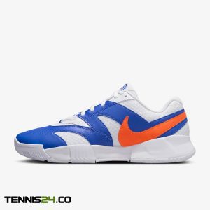 کفش تنیس مردانه نایک Nike Court Lite 4 Tennis Shoes- سفید/ آبی