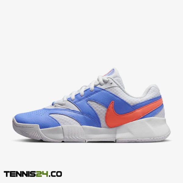 کفش تنیس زنانه نایک Nike Court Lite 4 Tennis Shoes- سفید/ آبی