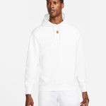 هودی تنیس مردانه نایک Nike Court Fleece - سفید