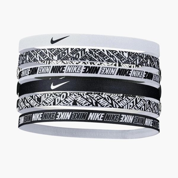 Nike Printed Elastic Unisex Hair Band 6 Pack