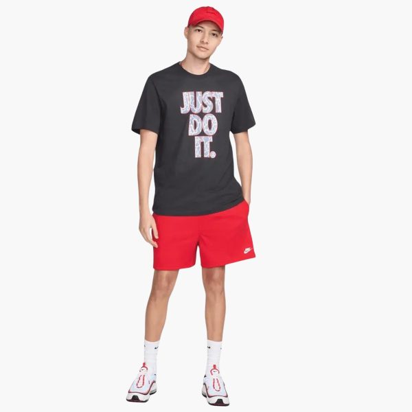 تی شرت تنیس مردانه نایک Nike Sportswear Just Do It T-Shirt - مشکی - Image 3