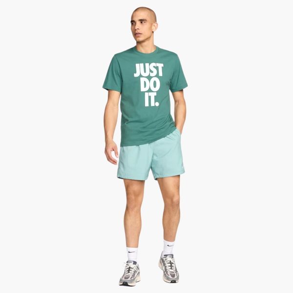 تی شرت تنیس مردانه نایک Nike Sportswear Just Do It T-Shirt - سبز - Image 3