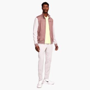 سویشرت تنیس مردانه نایک Nike Court Heritage Men's Jacket- صورتی - تصویر 3