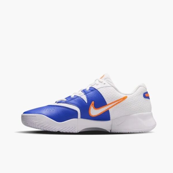 کفش تنیس مردانه نایک Nike Court Lite 4 Tennis Shoes- سفید/ آبی