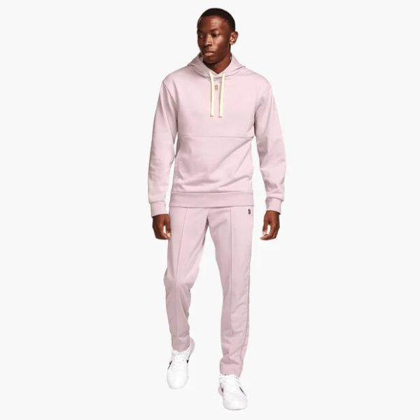 شلوار ورزشی تنیس مردانه نایک Nike Court Men Heritage Suit Sweatpants - صورتی