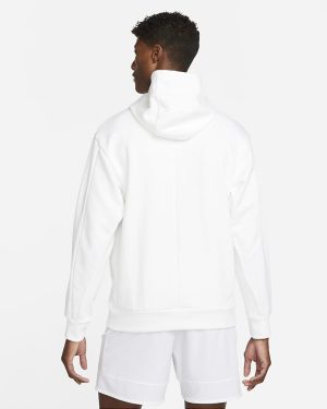 هودی تنیس مردانه نایک Nike Court Fleece  – سفید
