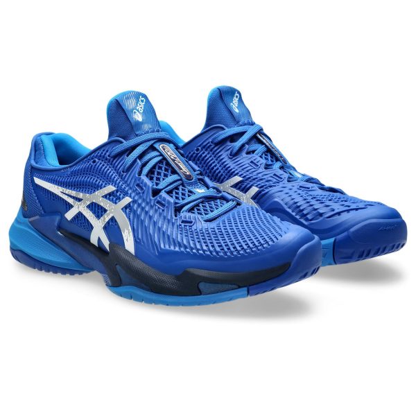 کفش تنیس مردانه اسیکس - Asics Court FF 3 Novak Clay- آبی/مشکی - Image 7