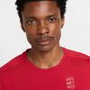تی شرت تنیس مردانه نایک NikeCourt Advantage Dri-FIT- قرمز - Image 3