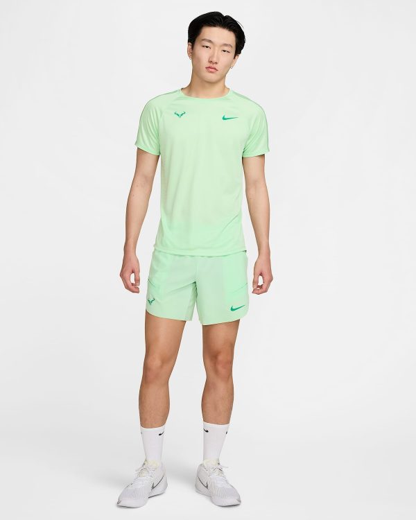 شلوارک تنیس مردانه نایک Nike Dri-FIT ADV RAFA 18cm- سبز - Image 8