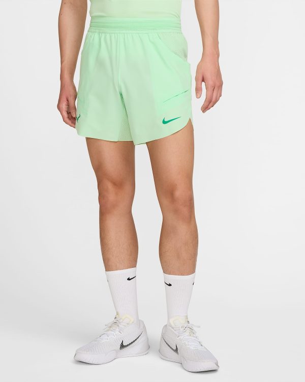 شلوارک تنیس مردانه نایک Nike Dri-FIT ADV RAFA 18cm- سبز - Image 3