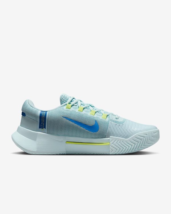 کفش تنیس زنانه نایک Nike Zoom GP Challenge 1 Tennis Shoes- آبی - Image 3