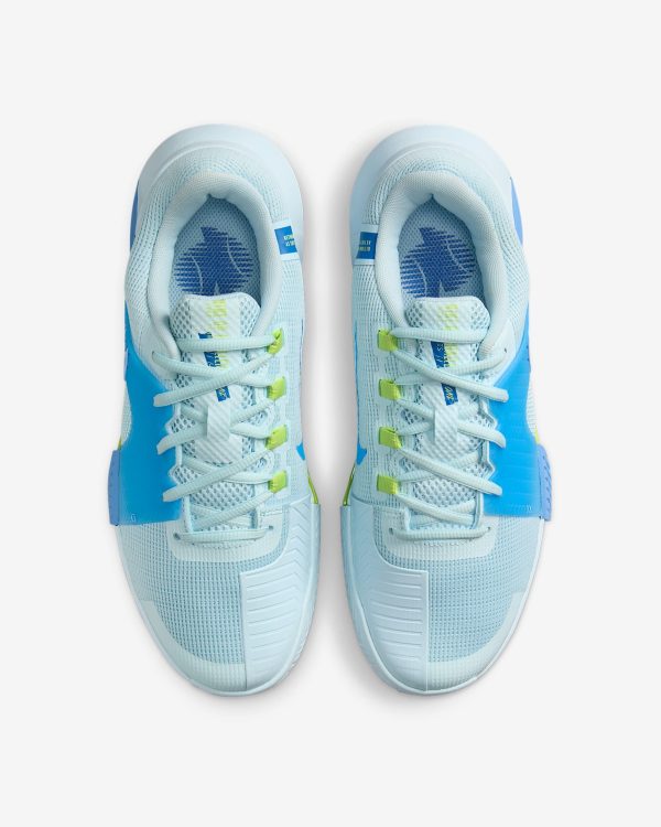 کفش تنیس زنانه نایک Nike Zoom GP Challenge 1 Tennis Shoes- آبی - Image 5