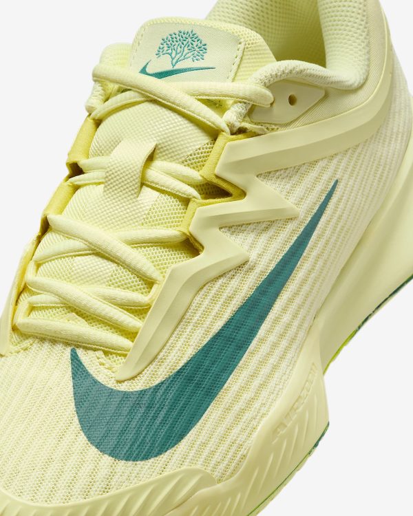 کفش تنیس زنانه نایک Nike Court Vapor Pro 3 Tennis Shoes- زرد/سبز - Image 8