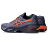 کفش تنیس مردانه اسیکس - Asics GEL-RESOLUTION X - خاکستری/نارنجی - Image 6