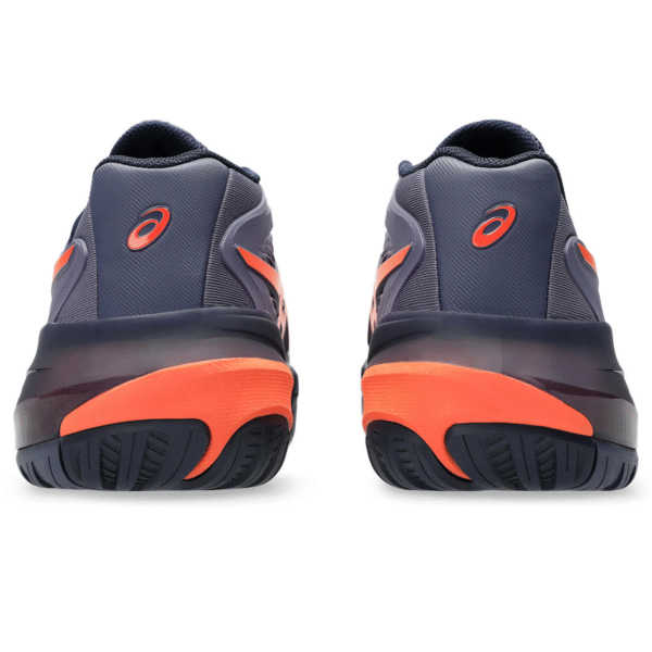 کفش تنیس مردانه اسیکس - Asics GEL-RESOLUTION X - خاکستری/نارنجی - Image 5