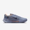 کفش تنیس مردانه نایک Nike GP Challenge 1 Clay- طوسی/نارنجی - Image 2