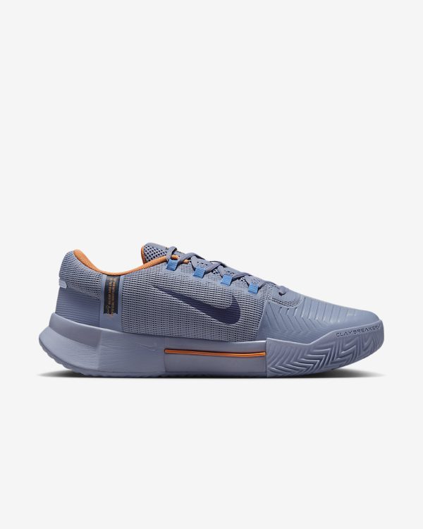 کفش تنیس مردانه نایک Nike GP Challenge 1 Clay- طوسی/نارنجی - Image 2