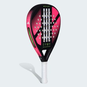 راکت پدل بزرگسال آدیداس Match Light 3.2 Padel Racket – صورتی/مشکی