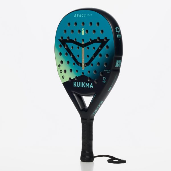 راکت پدل بزرگسال کویکما Kuikma Adult Padel Racket PR REACT SOFT – آبی