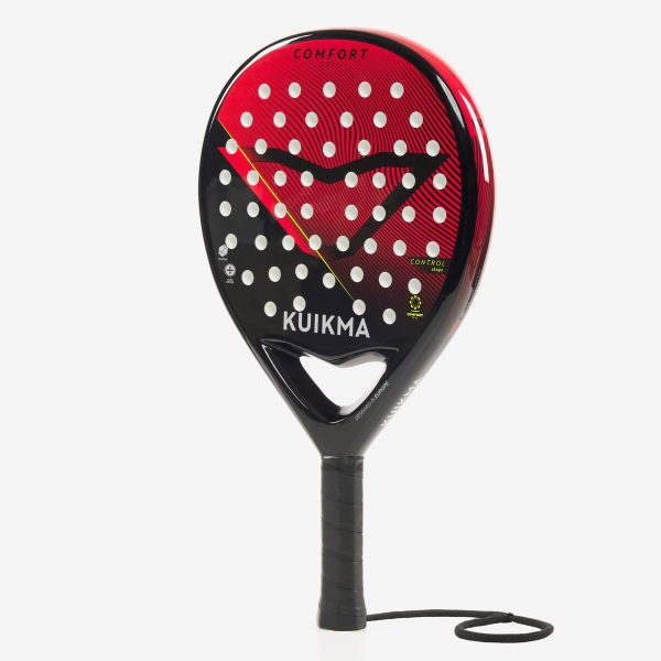 راکت پدل بزرگسال کویکما Kuikma Adult Padel Racket Comfort Soft – قرمز - Image 6