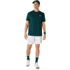 تی شرت تنیس مردانه اسیکس Asics Court Ss Top- سبز - Image 7