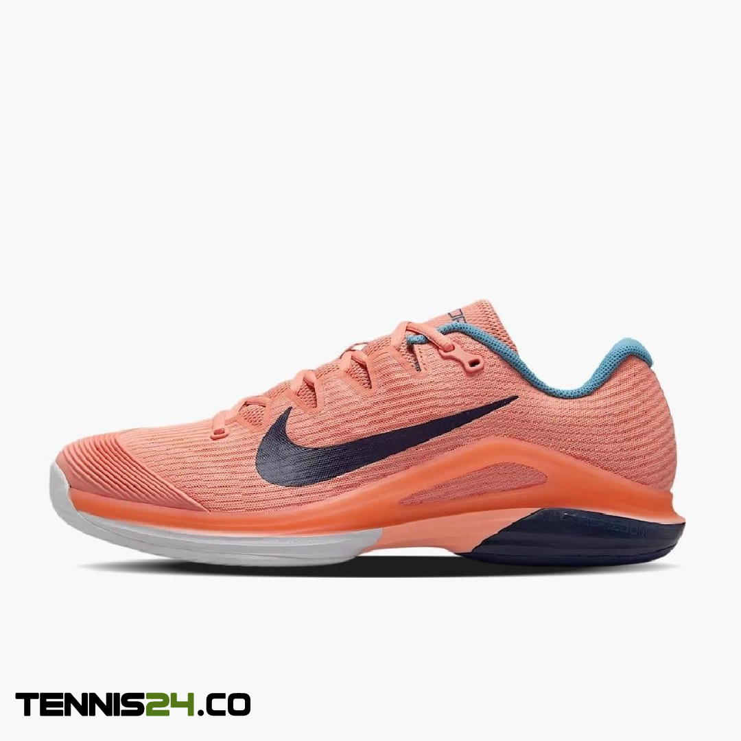 کفش تنیس مردانه نایک Nike Vapor 12 Tennis Shoes- گلبهی کفش تنیس مردانه نایک Nike Vapor 12 Tennis Shoes- گلبهی