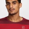 تی شرت تنیس مردانه نایک NikeCourt Advantage- سفید/قرمز - Image 4