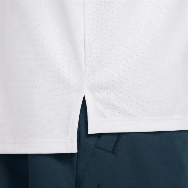 تی شرت تنیس مردانه نایک NikeCourt Advantage- سفید/آبی - Image 4