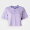 تی شرت تنیس زنانه نایک Nike Heritage Dri-FIT Crop- بنفش