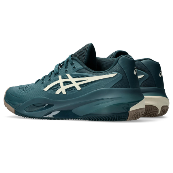 کفش تنیس مردانه اسیکس - Asics GEL-RESOLUTION X Clay- سبز - Image 4