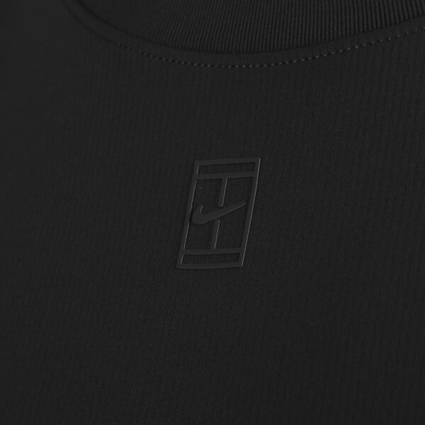 تی شرت تنیس زنانه نایک NikeCourt Advantage Dri-FIT - مشکی - Image 3