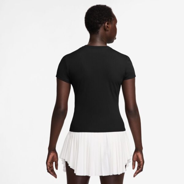 تی شرت تنیس زنانه نایک NikeCourt Advantage Dri-FIT - مشکی - Image 5