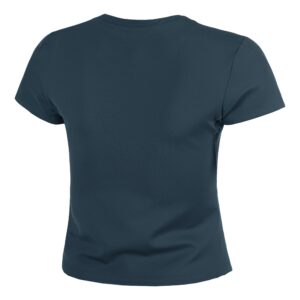 تی شرت تنیس زنانه نایک NikeCourt Advantage Dri-FIT – سرمه ای