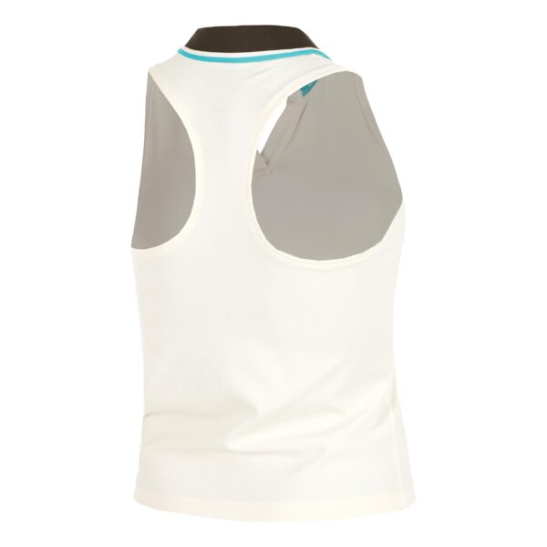 تاپ تنیس زنانه نایک Nike Slam Dri-FIT Paris - کرم - Image 2