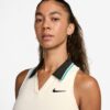 تاپ تنیس زنانه نایک Nike Slam Dri-FIT Paris - کرم - Image 4