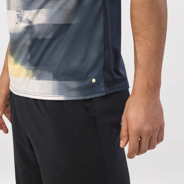 تیشرت تنیس مردانه هد TOPSPIN T-Shirt Men (NVXV) - زرد/مشکی - Image 4