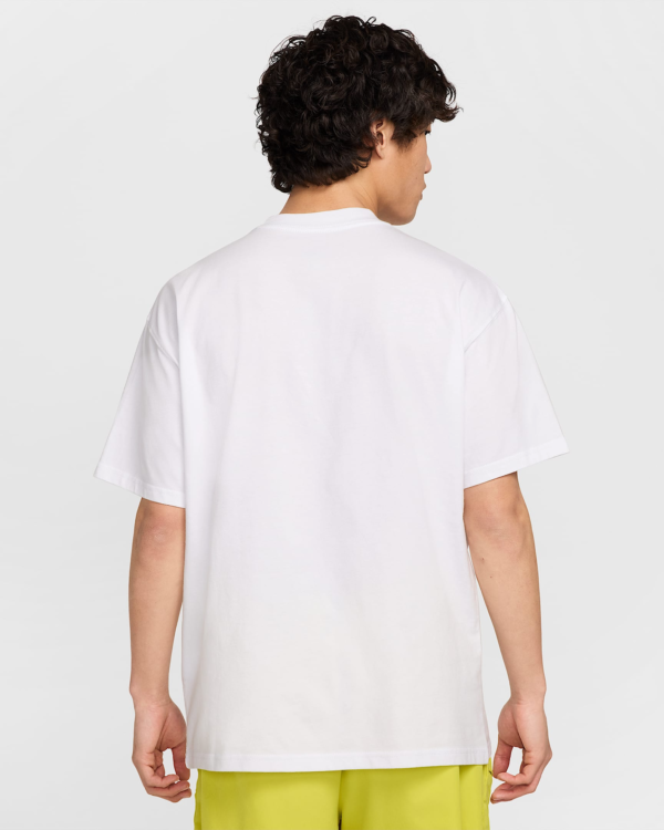 تی شرت تنیس مردانه نایک NikeCourt Max90 Printed - سفید - Image 2