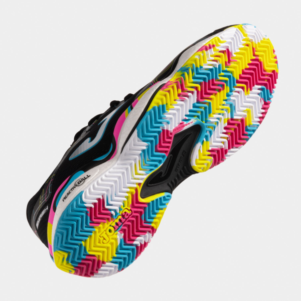 کفش تنیس مردانه جوما JOMA Smash Men 2591 Negro Clay - چندرنگ - Image 3