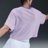 تی شرت تنیس زنانه نایک Nike Heritage Dri-FIT Crop- بنفش - Image 2