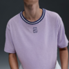 تی شرت تنیس زنانه نایک Nike Heritage Dri-FIT Crop- بنفش - Image 4