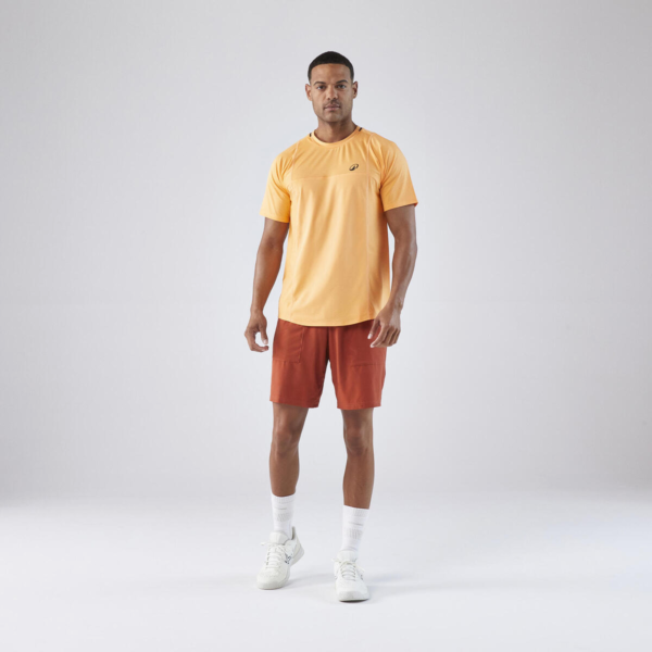 تی شرت تنیس مردانه کویکما دکاتلون DECATHLON KUIKMA Dry – نارنجی - Image 6