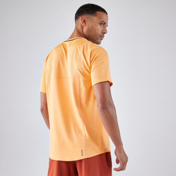 تی شرت تنیس مردانه کویکما دکاتلون DECATHLON KUIKMA Dry – نارنجی - Image 4