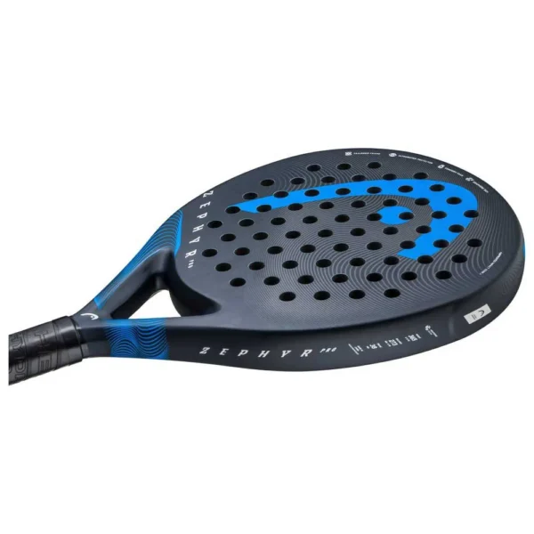 راکت پدل بزرگسال هد  ZEPHYR PRO 2023_BK_BL - Image 4