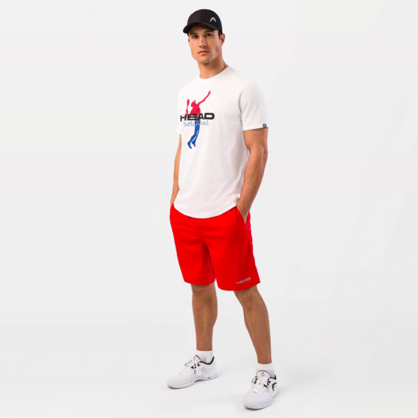 تیشرت تنیس مردانه هد RACQUET T-Shirt Men (WHRD) - سفید - Image 6